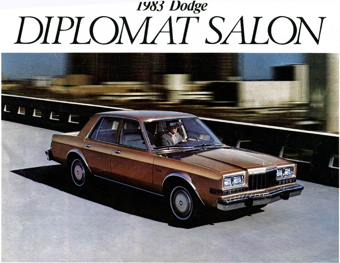 1983 Dodge Diplomat brochure (Canada)