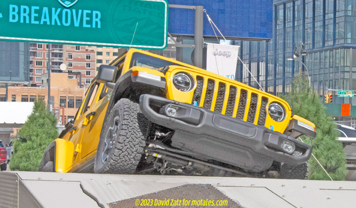 2023 Jeep cresting a hill