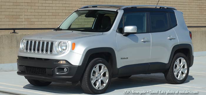 2015 Jeep Renegade (silver)