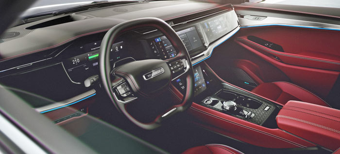 Wagoneer S interior