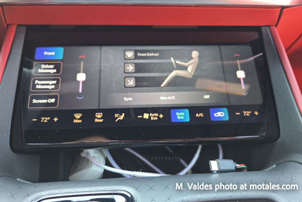 flip up seat controls