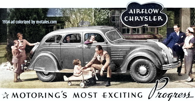 Chrysler Airflow car ad