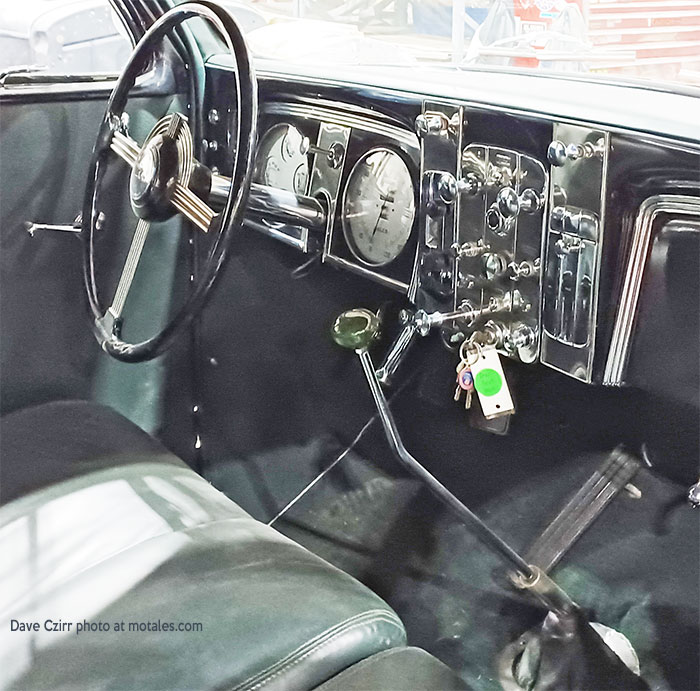1938 Imperial CW gauges (Major Bowes Car)
