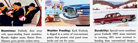 1960 Chrysler unit body