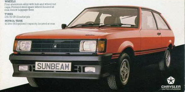 Chrysler Sunbeam Ti hatchback