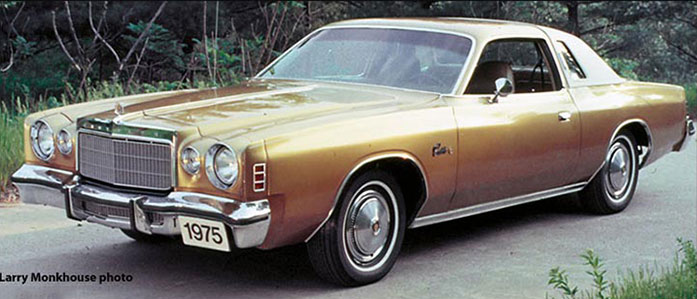 1975 Chrysler Cordoba personal luxury car