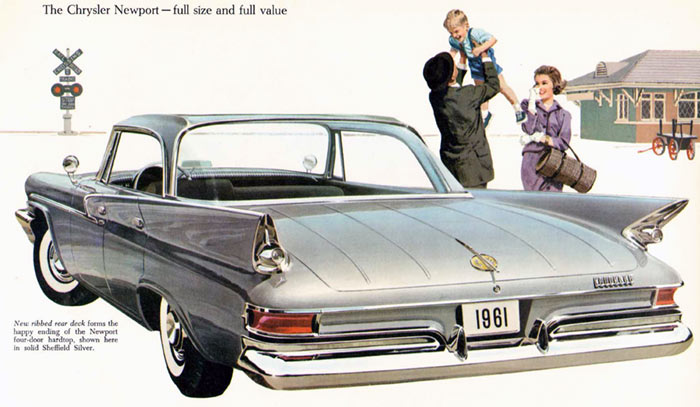 1961 Chrysler Newport car and trunk
