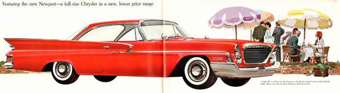 1960 Chrysler Newport - full-size Chrylser in lower price range