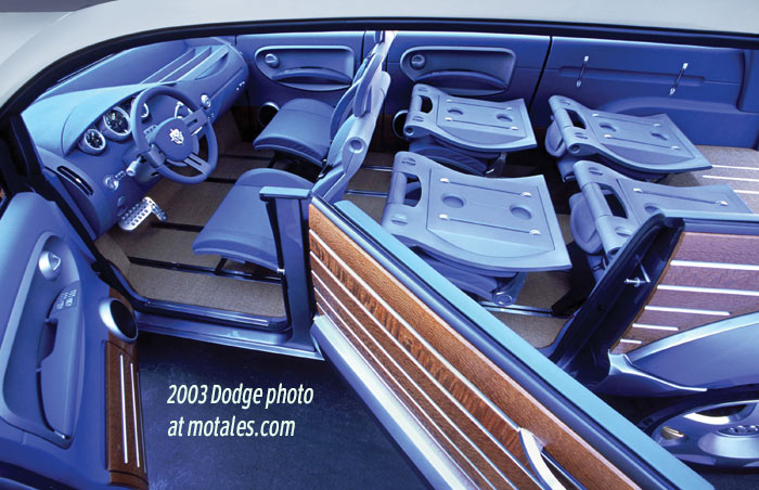 2003 Dodge Kahuna interior