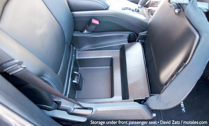 underseat storage