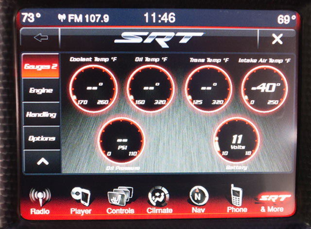 SRT Performance Pages