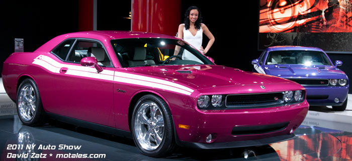 Challenger muscle car in 2011