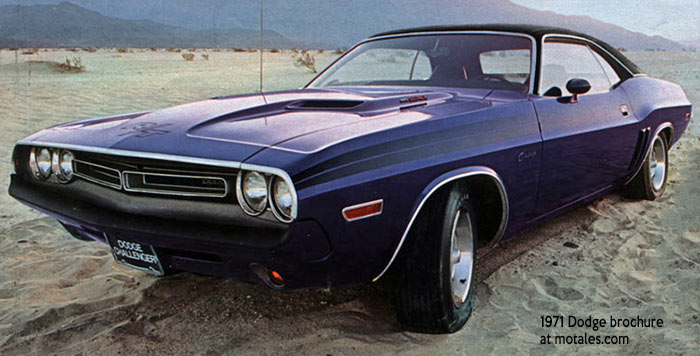 1971 Challenger in purple