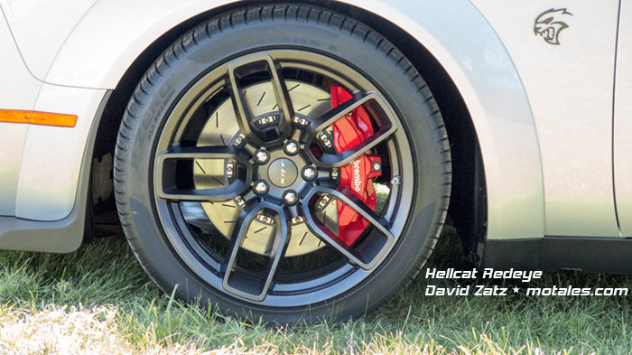 Challenger Redeye wheel and brakes