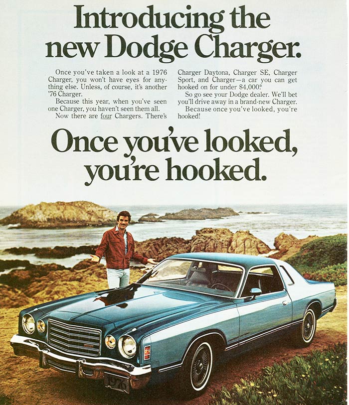 New 1976 Dodge Charger ad