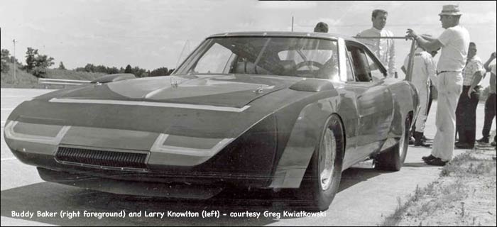 Buddy Baker and Charger Daytona