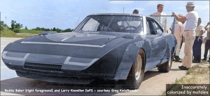 the Buddy Baker 200 mph Dodge Charger Daytona