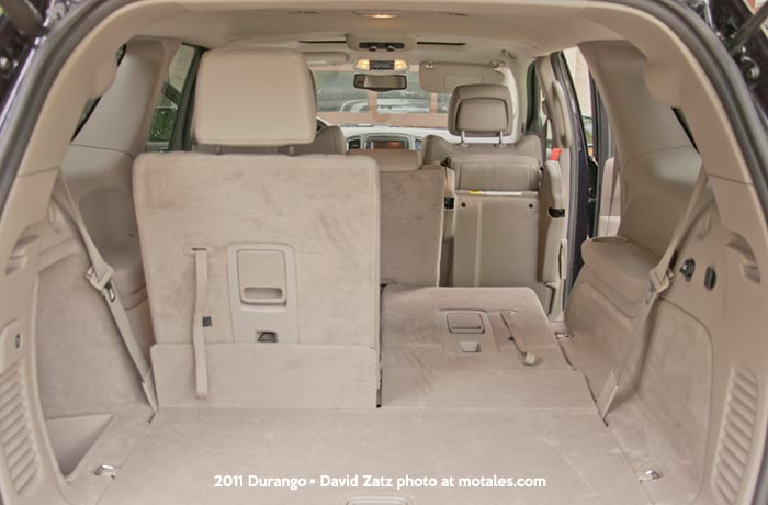 inside 2011 Durango