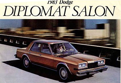 M body 1983 Dodge Diplomat (product strategy illustration)