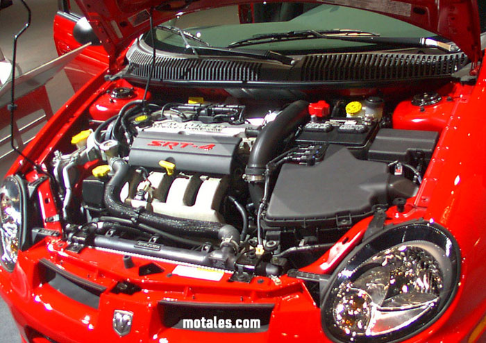 SRT4 engine at car show