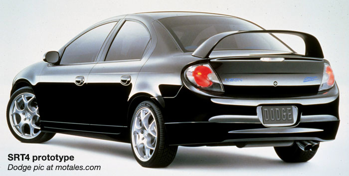 Dodge’s prototype turbocharged Neon sport compact