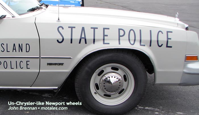 Newport police car