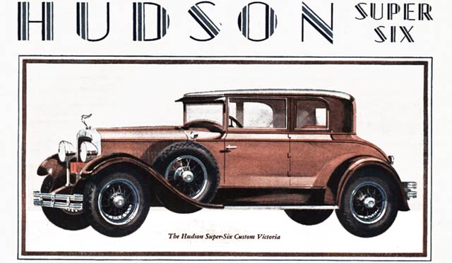 1928 Hudson Super Six