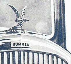 Humber hood ornament