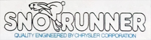 SnoRunner and rabbit logo (became the SnoRabbit)