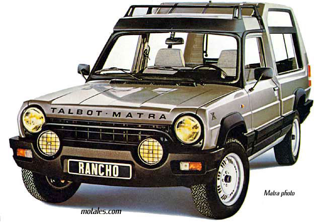 1980 Matra Rancho X