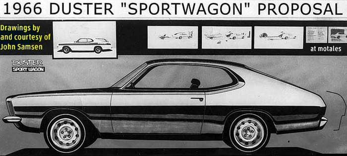 Plymouth Sportwagon proposal (1966)