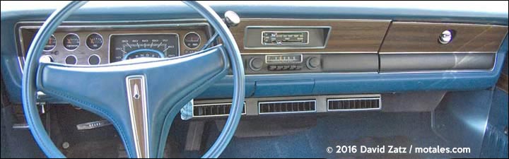 Duster and Valiant dashboard