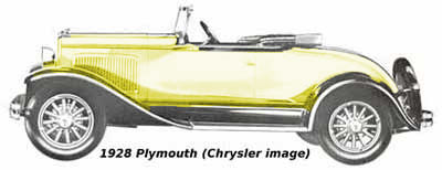 1928 Plymouth car