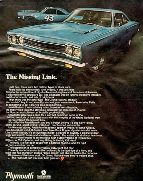 missing link ad