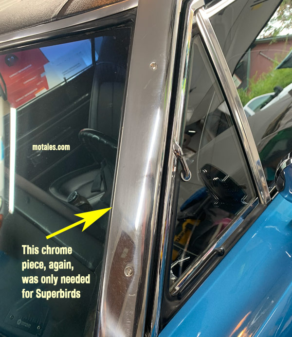 chrome aerodynamic cover