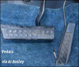pedals
