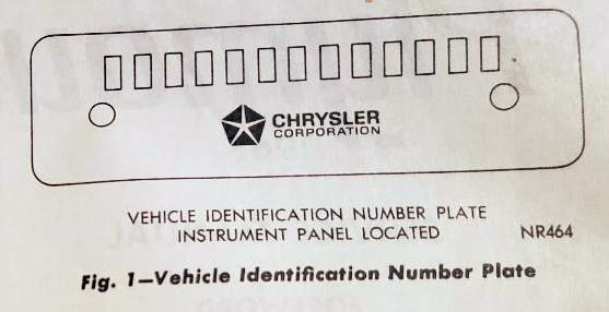 VIN decoder for 1968-1990 Mopar cars