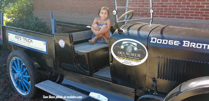 Dodge Brothers restored truck for kids