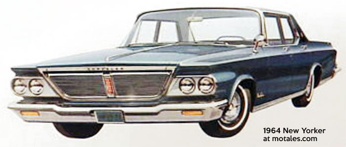1964 Chrysler New Yorker car story