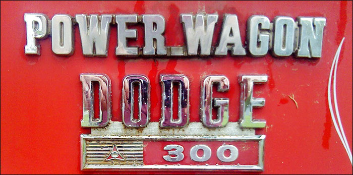 Dodge Power Wagon nameplate