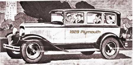 1929 Plymouth Model U