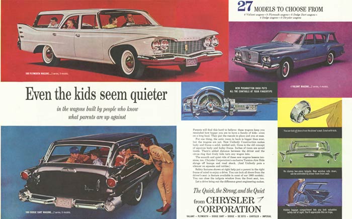 1960 ad: even the kids seem quieter