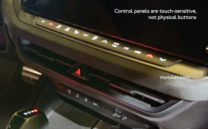 digital buttons