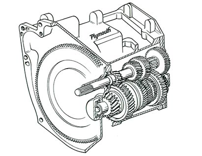 four-speed manual transmission