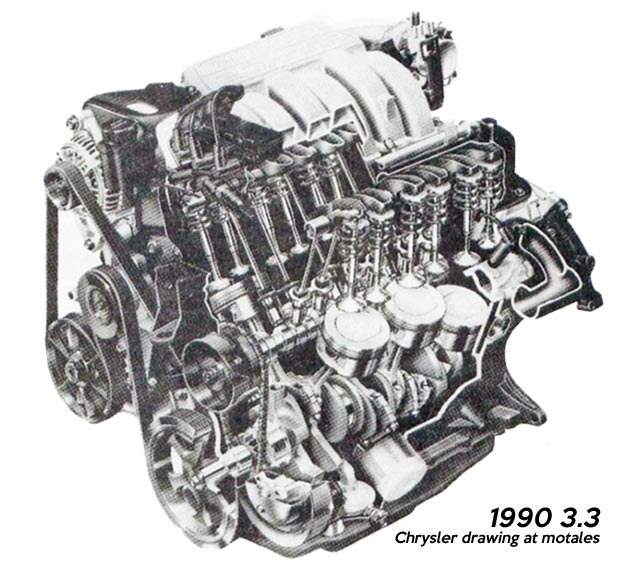 1990 3.3 liter V6