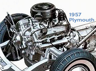 1957 Plymouth V8