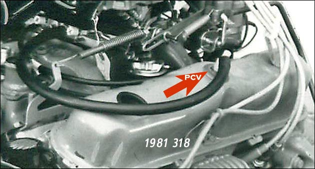 1981 PCV valve