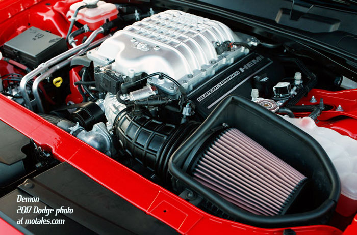 2017 Dodge Demon engine