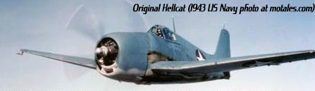Hellcat fighter plane