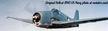Hellcat fighter plane